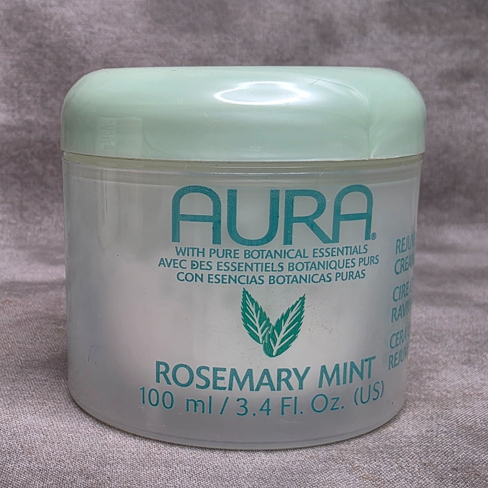 Zotos Aura Rosemary Mint Rejuvenating Cream Wax 3.4 fl oz Discontinued *READ